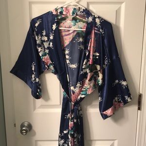 Floral robe